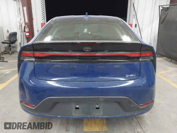 2024 Toyota Prius LE with VIN JTDACAAU0R3030582, listed as a IAAI auction lot 41838615 with 9,402 mi miles and . Bid and sale history available at DreamBid. Image 16.