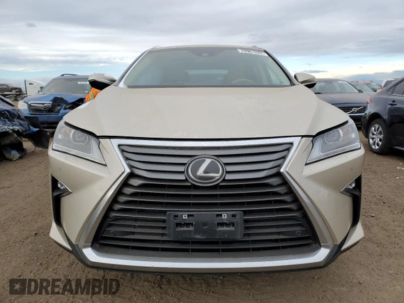 2017 Lexus RX with VIN 2T2BZMCA3HC090851, listed as a Copart auction lot 70961282 with 37,190 mi miles. Bid and sale history available at carsss.com. Image 5.