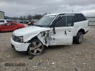 2012 Land Rover Range Rover Sport SC with VIN SALSH2E45CA726713, listed as a Copart auction lot 83994934 with 84,010 mi miles and Salvage Title. Bid and sale history available at carsss.com. Image 1.