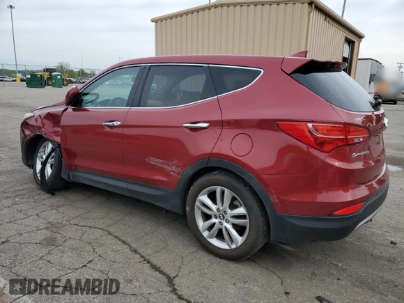 2013 Hyundai Santa Fe Sport z VIN 5XYZWDLA3DG023662, wystawiony jako Copart lot #55445495 z przebiegiem 120 000 mil mil oraz Szkoda całkowita • Salvage title. Historia ofert i sprzedaży dostępna na DreamBid. Obrazek 2.