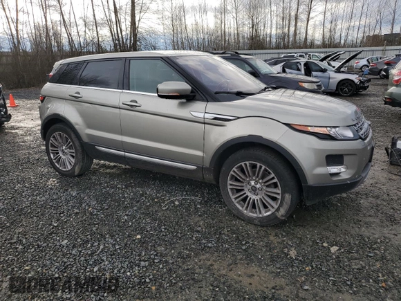 2013 Land Rover Range Rover Evoque Prestige Premium with VIN SALVV2BG4DH716641, listed as a Copart auction lot 85752104 with 69,390 mi miles and Salvage Title. Bid and sale history available at carsss.com. Image 4.