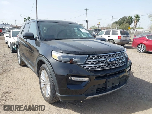 2022 Ford Explorer Limited with VIN 1FMSK7FH0NGA67149, listed as a IAAI auction lot 41739321 with 25,524 mi miles. Bid and sale history available at carsss.com. Image 1.