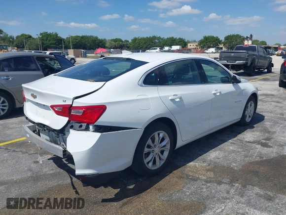 2024 Chevrolet Malibu LT with VIN 1G1ZD5ST1RF113281, listed as a IAAI auction lot 42158086 with 33,722 mi miles and . Bid and sale history available at DreamBid. Image 4.