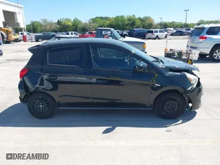 2015 Mitsubishi Mirage DE with VIN ML32A3HJ3FH058864, listed as a IAAI auction lot 41808337 with 160,185 mi miles. Bid and sale history available at carsss.com. Image 13.