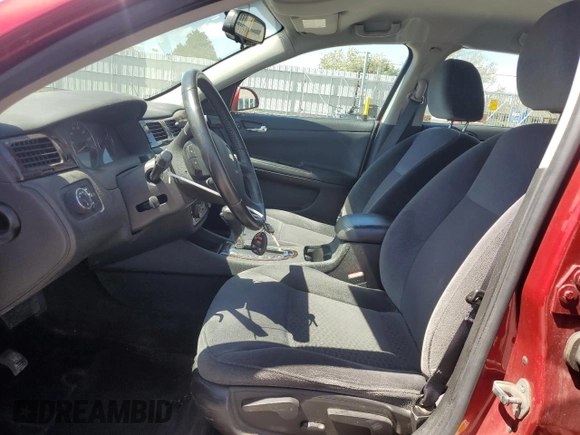 2013 Chevrolet Impala LT with VIN 2G1WB5E3XD1160961, listed as a Copart auction lot 53717505 with 159,750 mi miles and Salvage Title. Bid and sale history available at DreamBid. Image 7.