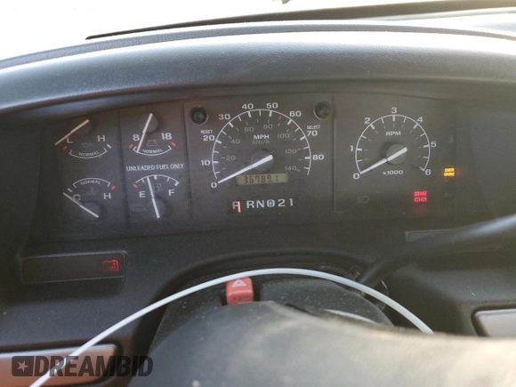 1993 Ford F-150 with VIN 1FTEF14N0PLA23366, listed as a Copart auction lot 86184434 with 36,789 mi miles and Salvage Title. Bid and sale history available at DreamBid. Image 9.