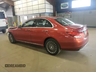 2016 Mercedes-Benz C 300 Luxury with VIN 55SWF4KB8GU157719, listed as a Copart auction lot 53180595 with 114,888 mi miles and Salvage Title. Bid and sale history available at carsss.com. Image 2.