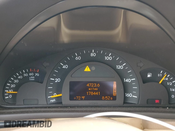 2003 Mercedes-Benz C 240 с VIN WDBRF61J03A425151, выставлен на аукционе Copart как лот 62339795 с пробегом 178 441 миль миль и Списание • Salvage title. История ставок и продаж доступна на DreamBid. Изображение 9.