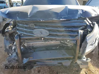 2016 Ford Utility Police Interceptor with VIN 1FM5K8AR2GGB54105, listed as a Copart auction lot 80338974 with 0 mi miles and Salvage Title. Bid and sale history available at carsss.com. Image 12.
