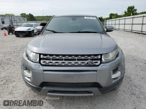 2013 Land Rover Range Rover Evoque Pure Plus with VIN SALVP2BG0DH835054, listed as a Copart auction lot 54587795 with 107,968 mi miles and Salvage Title. Bid and sale history available at carsss.com. Image 5.