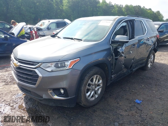 2020 Chevrolet Traverse LT with VIN 1GNERHKW7LJ309689, listed as a IAAI auction lot 42270616 with 120,264 mi miles and . Bid and sale history available at DreamBid. Image 17.