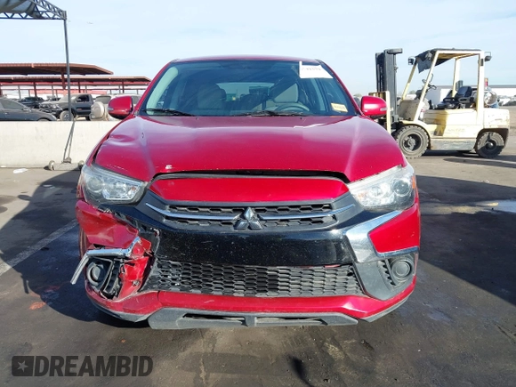 2018 Mitsubishi Outlander Sport ES 2.0 with VIN JA4AP3AU9JU026023, listed as a IAAI auction lot 40792379 with 147,749 mi miles. Bid and sale history available at carsss.com. Image 12.