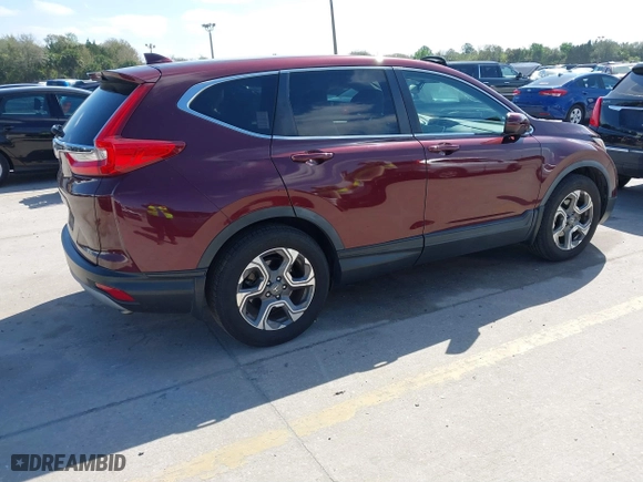 2018 Honda CR-V EX-L with VIN 7FARW1H82JE048399, listed as a IAAI auction lot 41638726 with 72,497 mi miles. Bid and sale history available at carsss.com. Image 4.