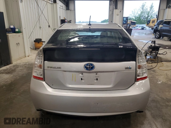 2010 Toyota Prius II with VIN JTDKN3DU8A0121756, listed as a Copart auction lot 55029325 with Not Provided miles and Clean Title. Bid and sale history available at DreamBid. Image 6.