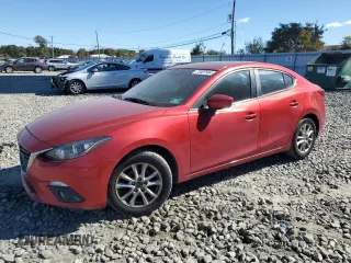2016 Mazda 3 i Touring with VIN JM1BM1W75G1307160, listed as a Copart auction lot 73487584 with 135,699 mi miles and Salvage Title. Bid and sale history available at carsss.com. Image 1.