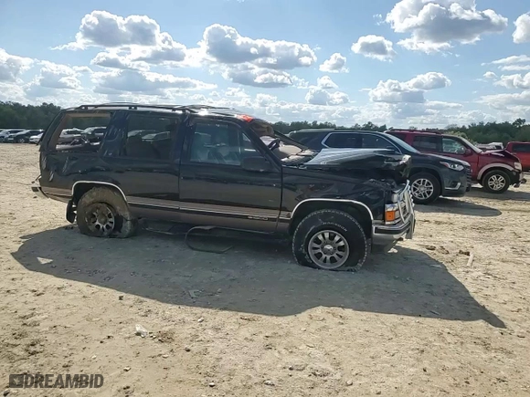 1995 Chevrolet Tahoe with VIN 1GNEK13K2SJ432421, listed as a Copart auction lot 72959694 with 0 mi miles and Salvage Title. Bid and sale history available at carsss.com. Image 12.