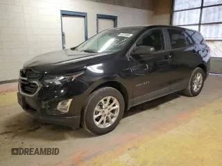 2020 Chevrolet Equinox LS z VIN 2GNAX5EV5L6258194, wystawiony jako Copart lot #43879385 z przebiegiem 83 962 mil mil oraz Szkoda całkowita • Salvage title. Historia ofert i sprzedaży dostępna na DreamBid. Obrazek 1.