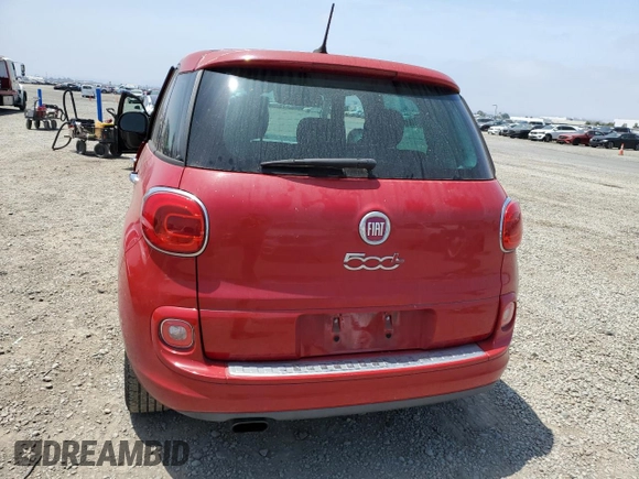 2015 FIAT 500L Easy with VIN ZFBCFABH9FZ030089, listed as a Copart auction lot 60748465 with 120,047 mi miles and Clean title. Bid and sale history available at DreamBid. Image 6.