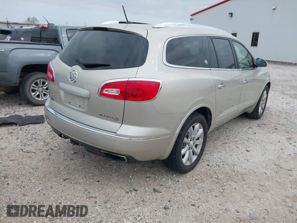 2013 Buick Enclave Premium with VIN 5GAKVDKD1DJ250074, listed as a IAAI auction lot 42004404 with 184,102 mi miles and . Bid and sale history available at carsss.com. Image 4.