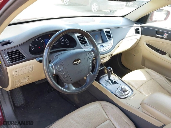 2011 Hyundai Genesis with VIN KMHGC4DF2BU124838, listed as a IAAI auction lot 41792783 with NaN miles. Bid and sale history available at carsss.com. Image 20.