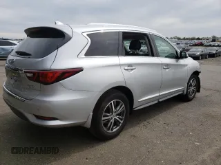 2020 Infiniti QX60 Luxe with VIN 5N1DL0MN2LC518091, listed as a Copart auction lot 49186435 with 29,563 mi miles and Salvage Title. Bid and sale history available at DreamBid. Image 3.