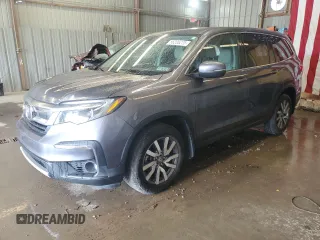 2020 Honda Pilot EX z VIN 5FNYF6H3XLB067150, wystawiony jako Copart lot #56235275 z przebiegiem 44 644 mil mil oraz Szkoda całkowita • Salvage title. Historia ofert i sprzedaży dostępna na DreamBid. Obrazek 1.