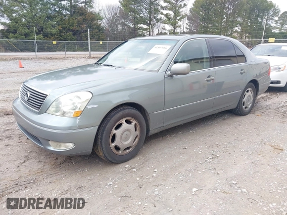 2001 Lexus LS 430 z VIN JTHBN30F210022498, wystawiony jako IAAI lot #41587686 z przebiegiem 197 562 mil mil oraz . Historia ofert i sprzedaży dostępna na DreamBid. Obrazek 2.