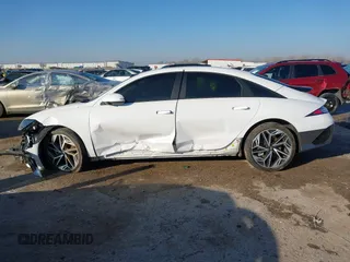 2023 Hyundai IONIQ 6 SEL with VIN KMHM34AA6PA052093, listed as a IAAI auction lot 41233794 with 8,300 mi miles. Bid and sale history available at carsss.com. Image 13.
