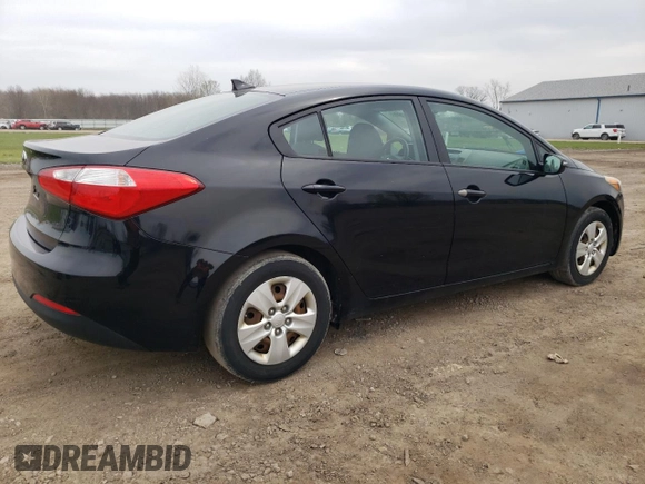 2015 Kia Forte LX with VIN KNAFX4A62F5365000, listed as a Copart auction lot 53270205 with 172,676 mi miles and Clean Title. Bid and sale history available at DreamBid. Image 3.