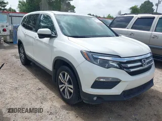 2016 Honda Pilot EX-L with VIN 5FNYF5H5XGB027409, listed as a IAAI auction lot 42608371 with 127,262 mi miles and . Bid and sale history available at DreamBid. Image 1.