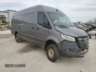 2021 Mercedes-Benz Sprinter with VIN W1Y4EDVY2MT064081, listed as a Copart auction lot 87315064 with Not Provided miles and Salvage Title. Bid and sale history available at DreamBid. Image 4.