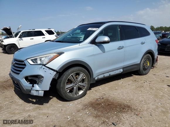 2013 Hyundai Santa Fe Limited with VIN KM8SR4HF7DU013448, listed as a Copart auction lot 47698115 with 113,172 mi miles and Salvage Title. Bid and sale history available at carsss.com. Image 1.