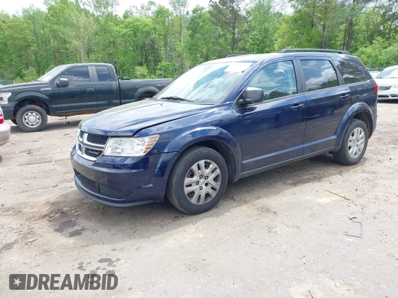 2018 Dodge Journey SE with VIN 3C4PDCAB7JT519491, listed as a IAAI auction lot 41974735 with 135,072 mi miles and . Bid and sale history available at DreamBid. Image 17.