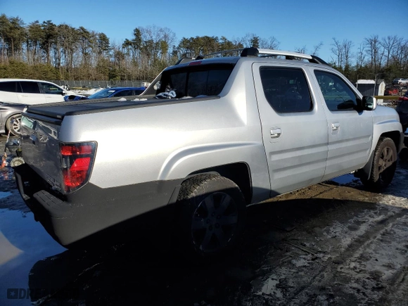 2014 Honda Ridgeline SE with VIN 5FPYK1F63EB014506, listed as a Copart auction lot 41698255 with 100,828 mi miles and Salvage Title. Bid and sale history available at carsss.com. Image 3.