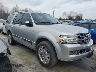 2012 Lincoln Navigator z VIN 5LMJJ2J59CEL03429, wystawiony jako Copart lot #46727185 z przebiegiem 185 017 mil mil oraz Czysty tytuł • Clean title. Historia ofert i sprzedaży dostępna na DreamBid. Obrazek 4.
