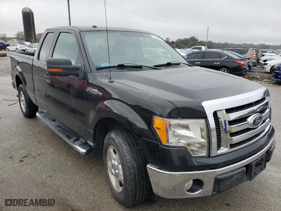 2010 Ford F-150 XL with VIN 1FTEX1C89AFC98796, listed as a Copart auction lot 81784244 with 172,072 mi miles and Salvage Title. Bid and sale history available at carsss.com. Image 4.