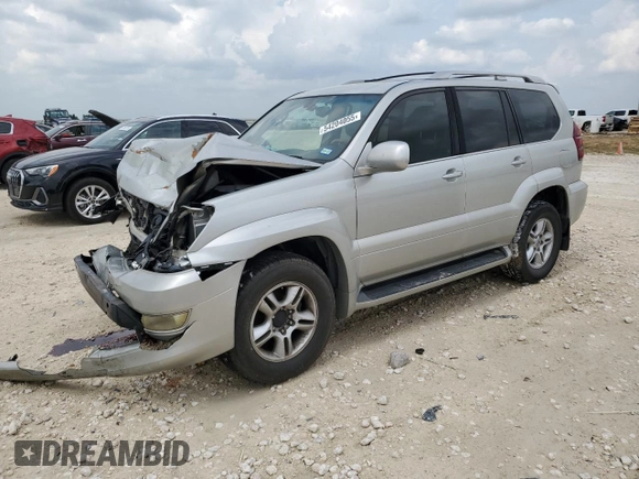 2004 Lexus GX 470 with VIN JTJBT20X840061432, listed as a Copart auction lot 54204055 with 200,484 mi miles and Salvage Title. Bid and sale history available at carsss.com. Image 1.