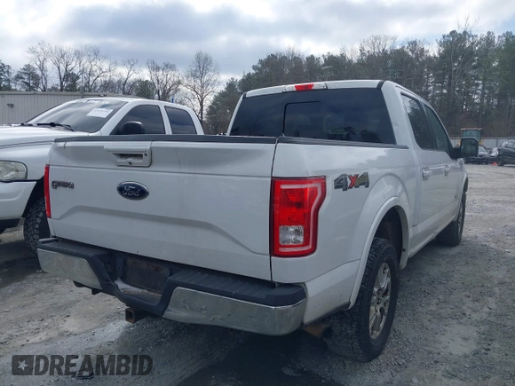 2016 Ford F-150 XLT with VIN 1FTEW1EP7GFB56351, listed as a IAAI auction lot 41623566 with 279,454 mi miles. Bid and sale history available at carsss.com. Image 4.
