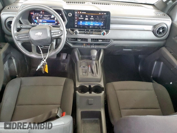 2024 Chevrolet Colorado 2WD Work Truck z VIN 1GCGSBEC3R1226273, wystawiony jako Copart lot #58894615 z przebiegiem 19 067 mil mil oraz Czysty tytuł • Clean title. Historia ofert i sprzedaży dostępna na DreamBid. Obrazek 8.