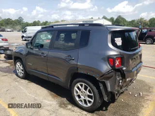 2020 Jeep Renegade Latitude with VIN ZACNJABB2LPL86875, listed as a Copart auction lot 57559765 with 59,806 mi miles and Salvage title. Bid and sale history available at DreamBid. Image 2.