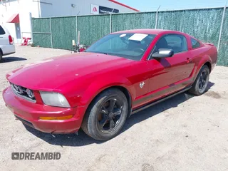 2009 Ford Mustang with VIN 1ZVHT80NX95120308, listed as a IAAI auction lot 42014306 with 136,208 mi miles and . Bid and sale history available at carsss.com. Image 2.