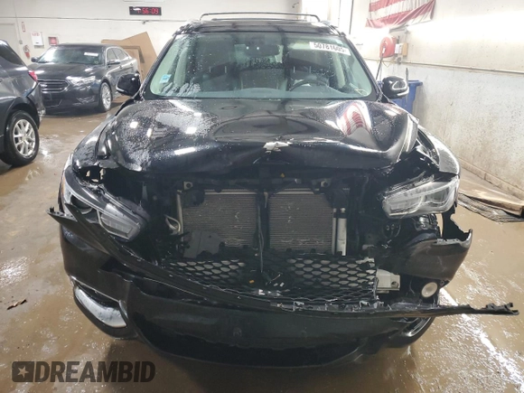 2017 Infiniti QX60 with VIN 5N1DL0MM7HC550677, listed as a Copart auction lot 50781605 with 87,274 mi miles and Salvage Title. Bid and sale history available at DreamBid. Image 5.