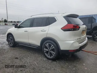 2017 Nissan Rogue SL with VIN JN8AT2MTXHW398715, listed as a Copart auction lot 42044975 with 134,262 mi miles and Salvage Title. Bid and sale history available at DreamBid. Image 2.