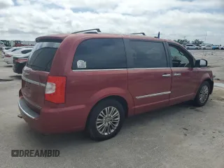 2011 Chrysler Town & Country Limited with VIN 2A4RR6DG6BR656150, listed as a Copart auction lot 51119625 with 0 mi miles and Salvage Title. Bid and sale history available at carsss.com. Image 3.