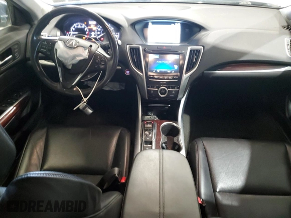2015 Acura TLX V6 Tech with VIN 19UUB3F55FA001746, listed as a Copart auction lot 53437505 with 119,686 mi miles and Salvage Title. Bid and sale history available at carsss.com. Image 8.