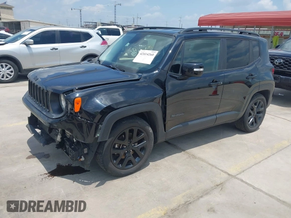 2017 Jeep Renegade Altitude with VIN ZACCJABB6HPG34806, listed as a IAAI auction lot 42414260 with 134,399 mi miles and . Bid and sale history available at DreamBid. Image 2.