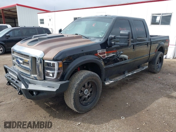 2010 Ford Super Duty F-250 SRW XL with VIN 1FTSW2BR2AEB07232, listed as a IAAI auction lot 41948951 with 124,116 mi miles. Bid and sale history available at carsss.com. Image 2.