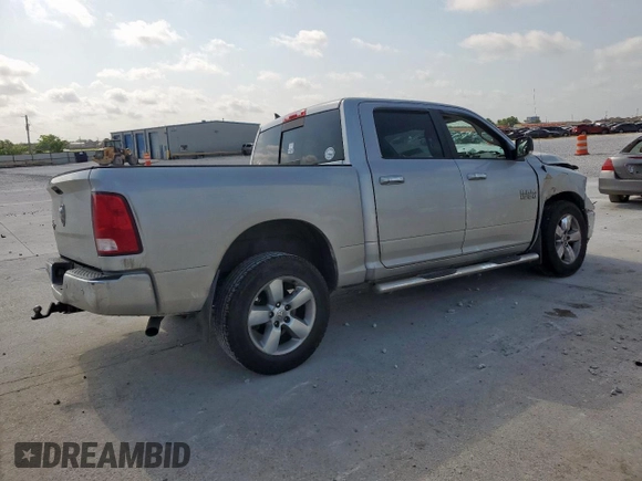 2018 Ram 1500 Big Horn with VIN 1C6RR6LG0JS340481, listed as a Copart auction lot 61254065 with Not provided miles and Salvage title. Bid and sale history available at DreamBid. Image 3.