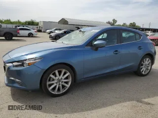 2017 Mazda 3 Grand Touring z VIN 3MZBN1M38HM147869, wystawiony jako Copart lot #53503235 z przebiegiem 99 074 mil mil oraz Szkoda całkowita • Salvage title. Historia ofert i sprzedaży dostępna na DreamBid. Obrazek 1.