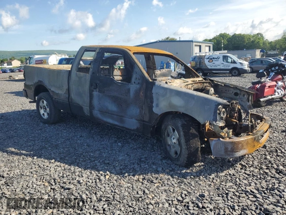 2007 Ford F-150 STX with VIN 1FTRX12W57NA11096, listed as a Copart auction lot 58926445 with Not provided miles and Salvage title. Bid and sale history available at DreamBid. Image 4.
